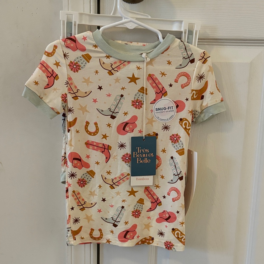 Très Beau et Belle Bamboo Cowgirl PJ Set